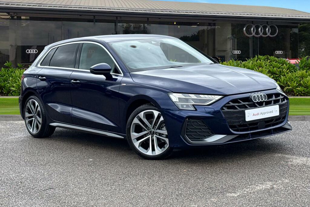 Audi A3 S Line 35 Tfsi 150 Ps S Tronic Blue