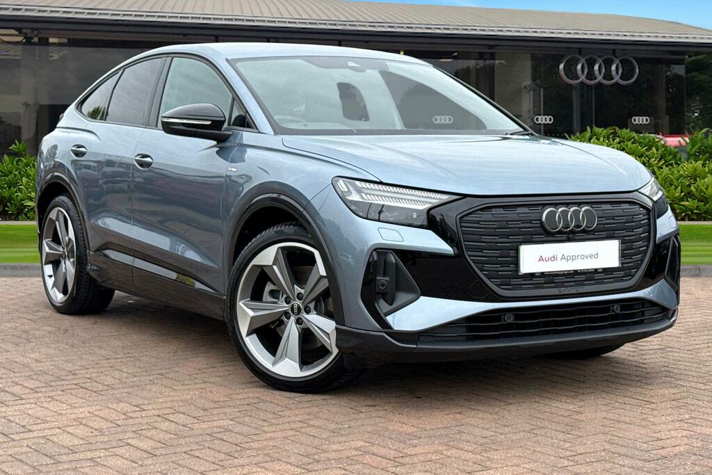 Audi Q4 E Tron Q4 Sportback Black Edition 45 E-tron Quattro 210,0 Blue