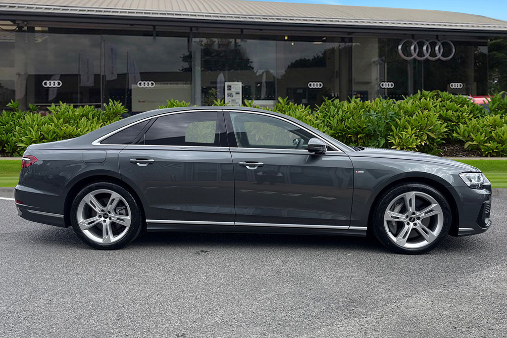 Audi A8 S Line 60 Tfsi E Quattro 462 Ps Tiptronic Grey #3
