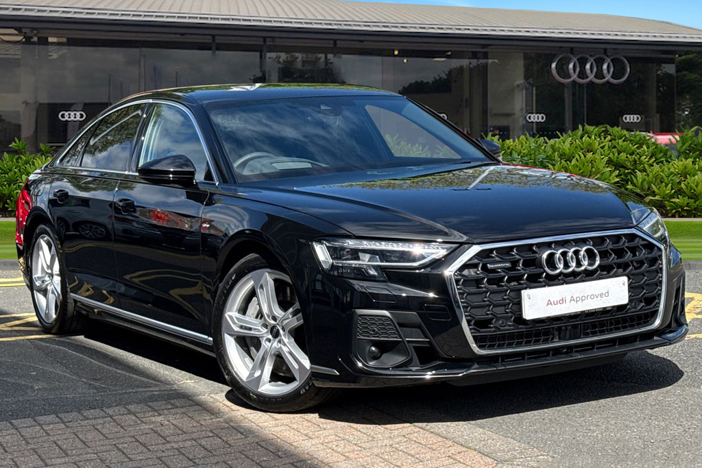 Audi A8 S Line 60 Tfsi E Quattro 462 Ps Tiptronic Black