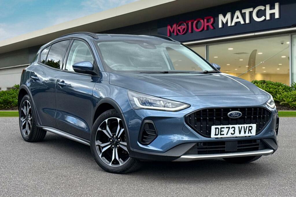 Ford Focus 1.0T Ecoboost Mhev Active X Dct Euro 6 Ss Blue