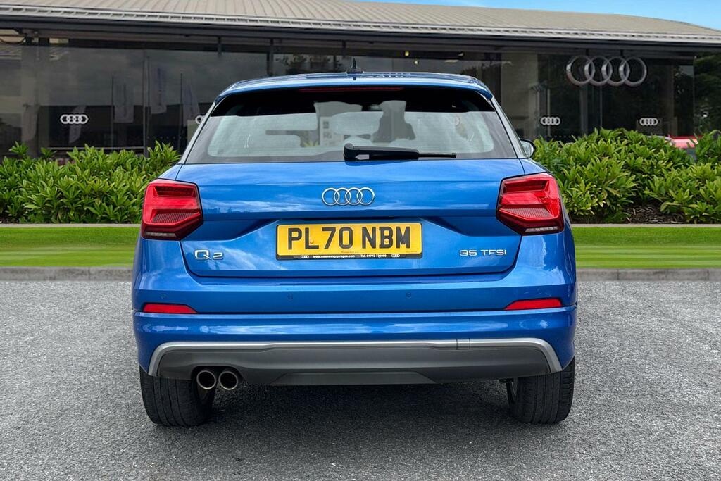 Audi Q2 S Line 35 Tfsi 150 Ps S Tronic PL70NBM Blue #4