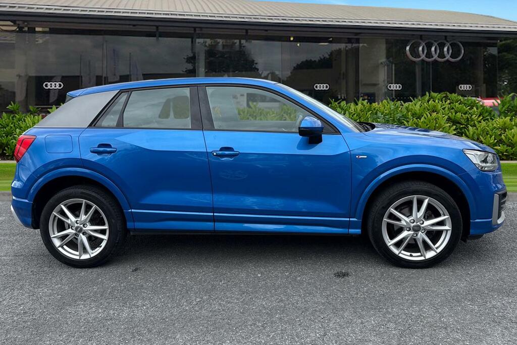 Audi Q2 S Line 35 Tfsi 150 Ps S Tronic PL70NBM Blue #3