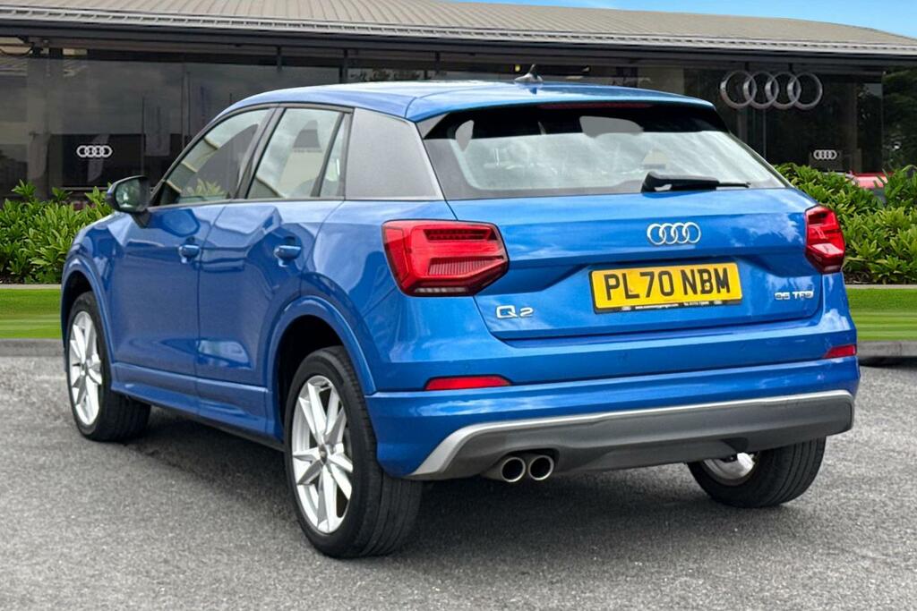 Audi Q2 S Line 35 Tfsi 150 Ps S Tronic PL70NBM Blue #2