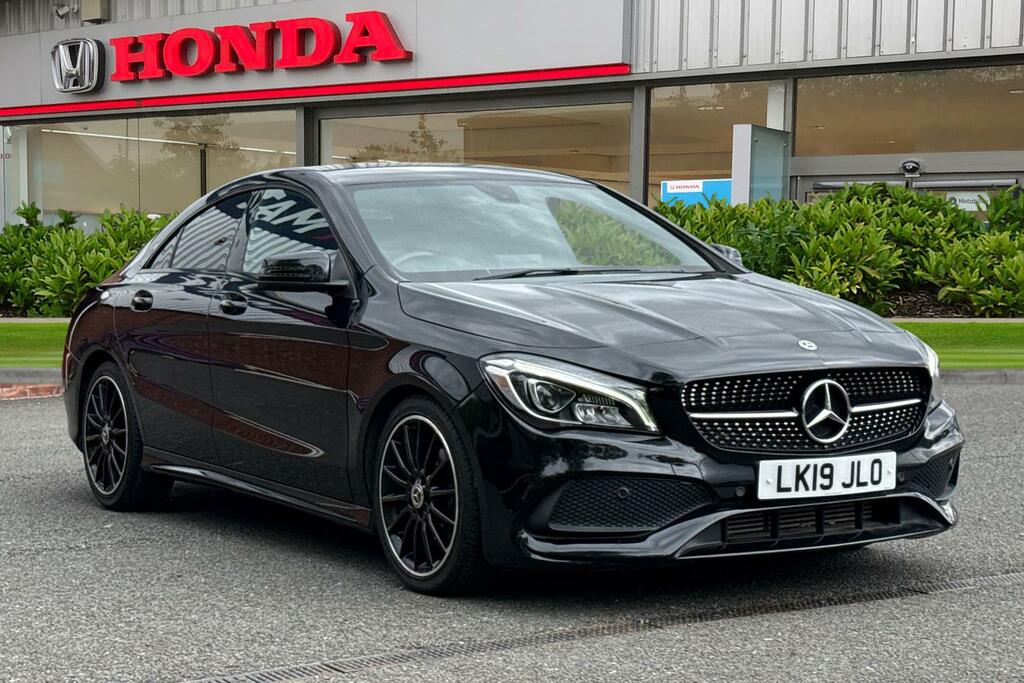 Mercedes-Benz CLA Class 1.6 Cla200 Amg Line Night Edition Coupe 7G-dct Eur Black