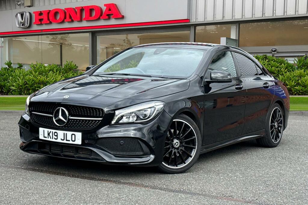 Mercedes-Benz CLA Class 1.6 Cla200 Amg Line Night Edition Coupe 7G-dct Eur Black #6