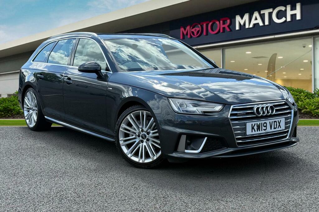 Audi A4 Avant 2.0 Tdi 40 S Line S Tronic Quattro Euro 6 Ss Grey