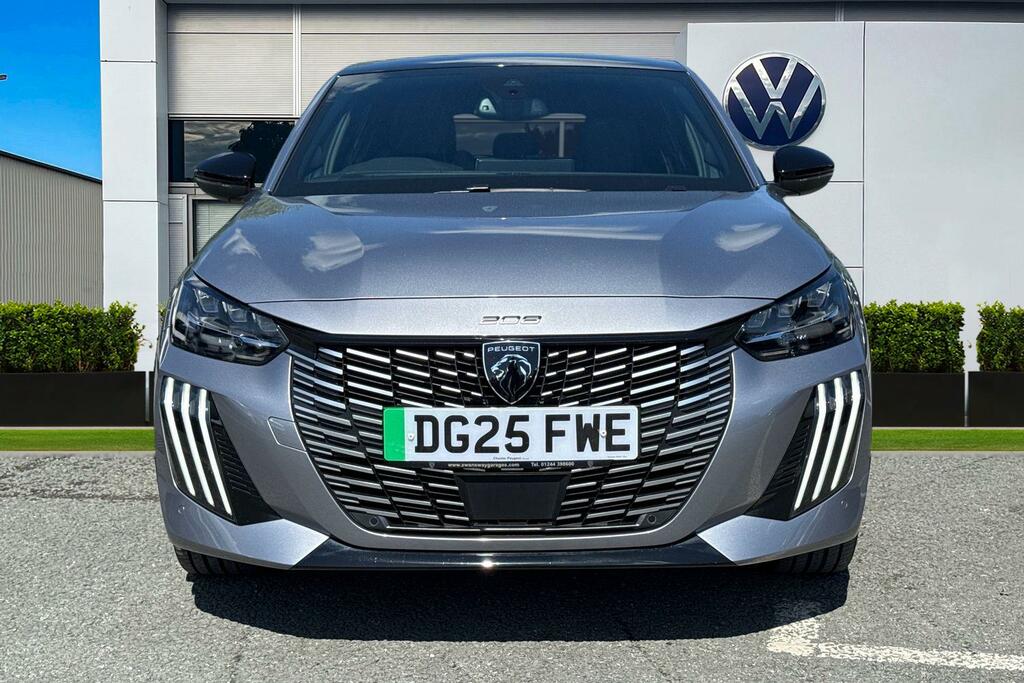 Peugeot e-208 51Kwh Gt 7.4Kw Charger DG25FWE Grey #5
