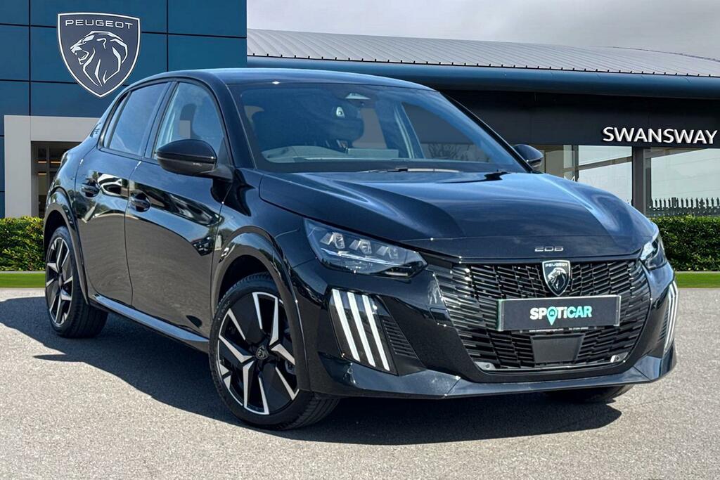 Peugeot e-208 51Kwh Gt 7.4Kw Charger Black