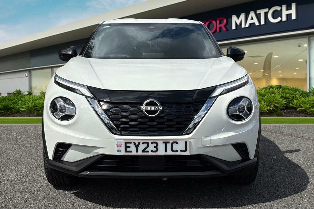 Nissan Juke 1.6 N-connecta Euro 6 EY23TCJ White #5