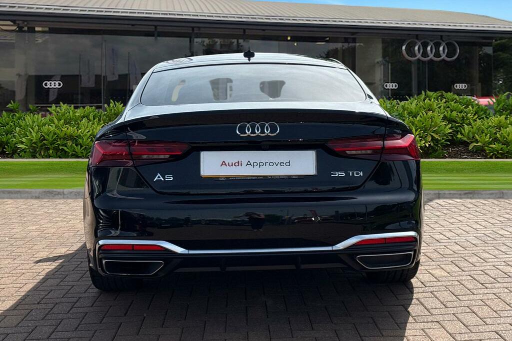 Audi A5 S Line 35 Tdi 163 Ps S Tronic Black #4