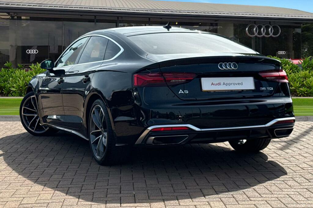 Audi A5 S Line 35 Tdi 163 Ps S Tronic Black #2