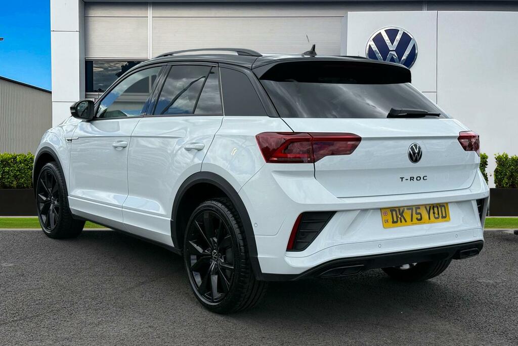 Volkswagen T-Roc 1.5 Tsi Black Edition Plus Dsg DK75YOD White #2
