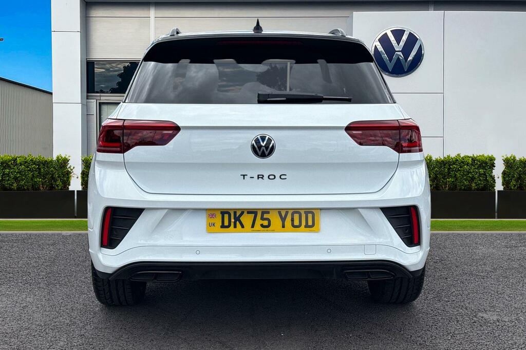 Volkswagen T-Roc 1.5 Tsi Black Edition Plus Dsg DK75YOD White #4