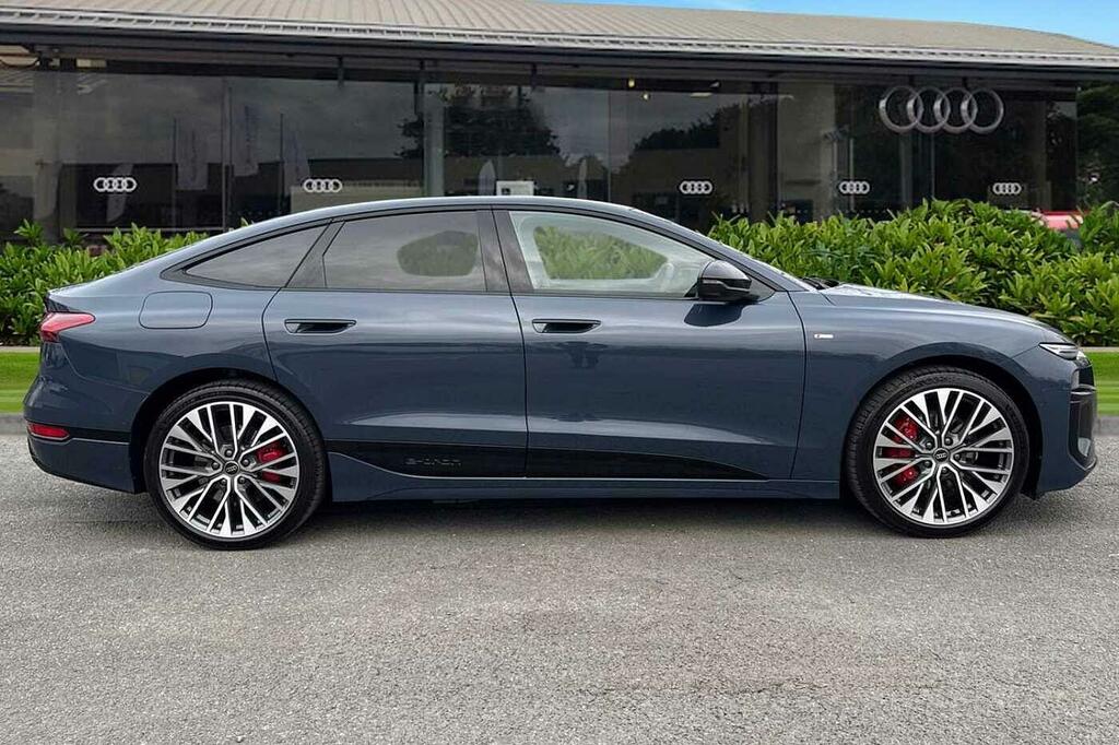 Audi A6 E-tron Sportback Sportback Edition 1 E-tron Performance 270,00 Kw PJ75YBT Blue #4