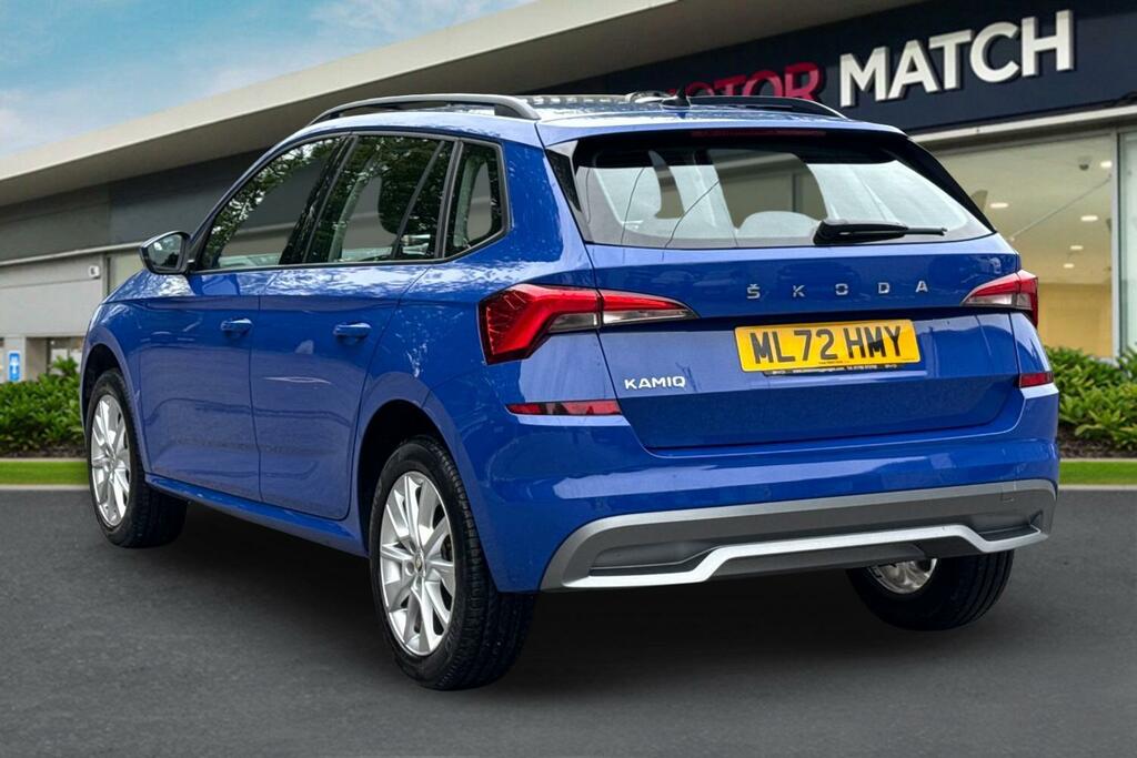 Skoda Kamiq 1.0 Tsi Se Euro 6 Ss ML72HMY Blue #2