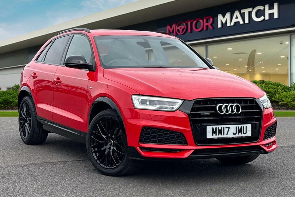 Audi Q3 2.0 Tdi Black Edition S Tronic Quattro Euro 6 Ss Red