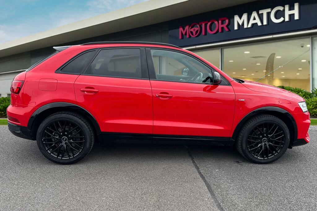 Audi Q3 2.0 Tdi Black Edition S Tronic Quattro Euro 6 Ss Red #3