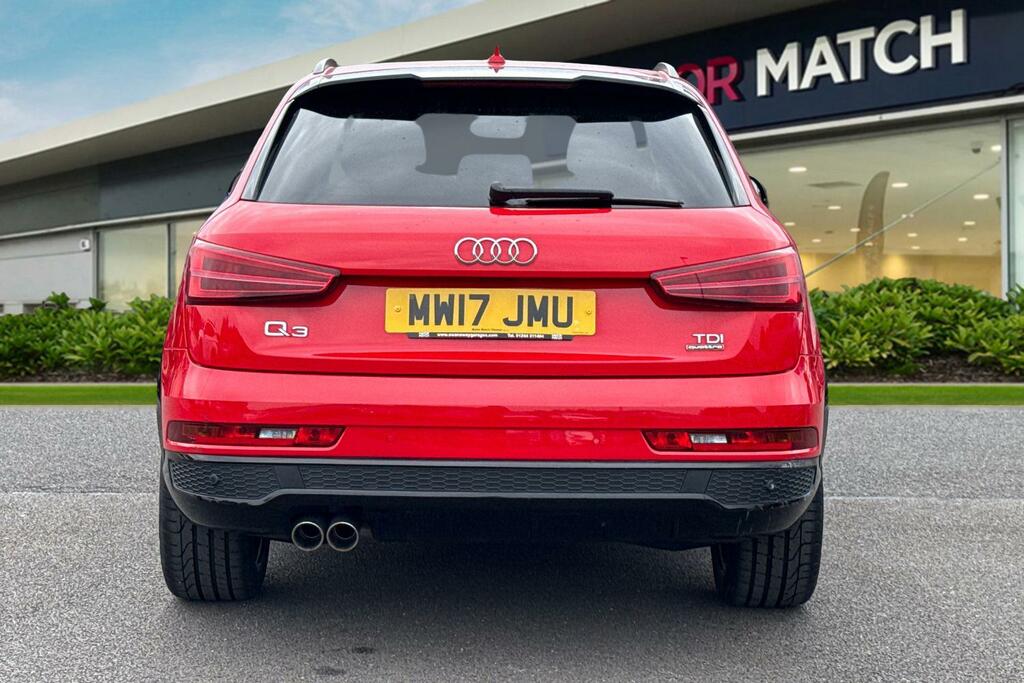 Audi Q3 2.0 Tdi Black Edition S Tronic Quattro Euro 6 Ss Red #4