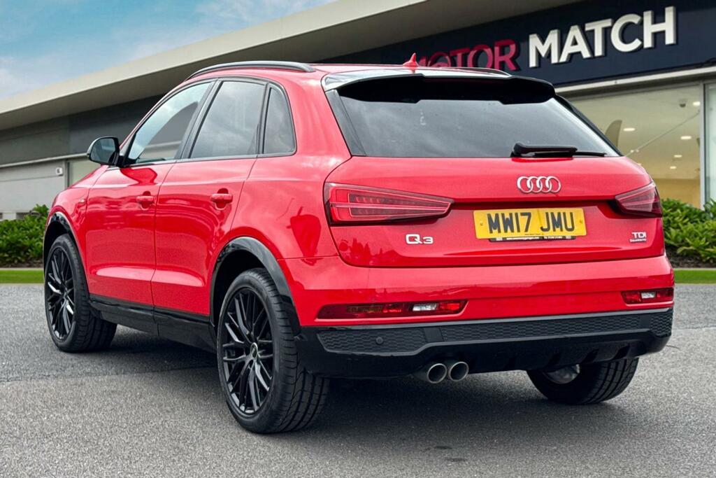 Audi Q3 2.0 Tdi Black Edition S Tronic Quattro Euro 6 Ss Red #2