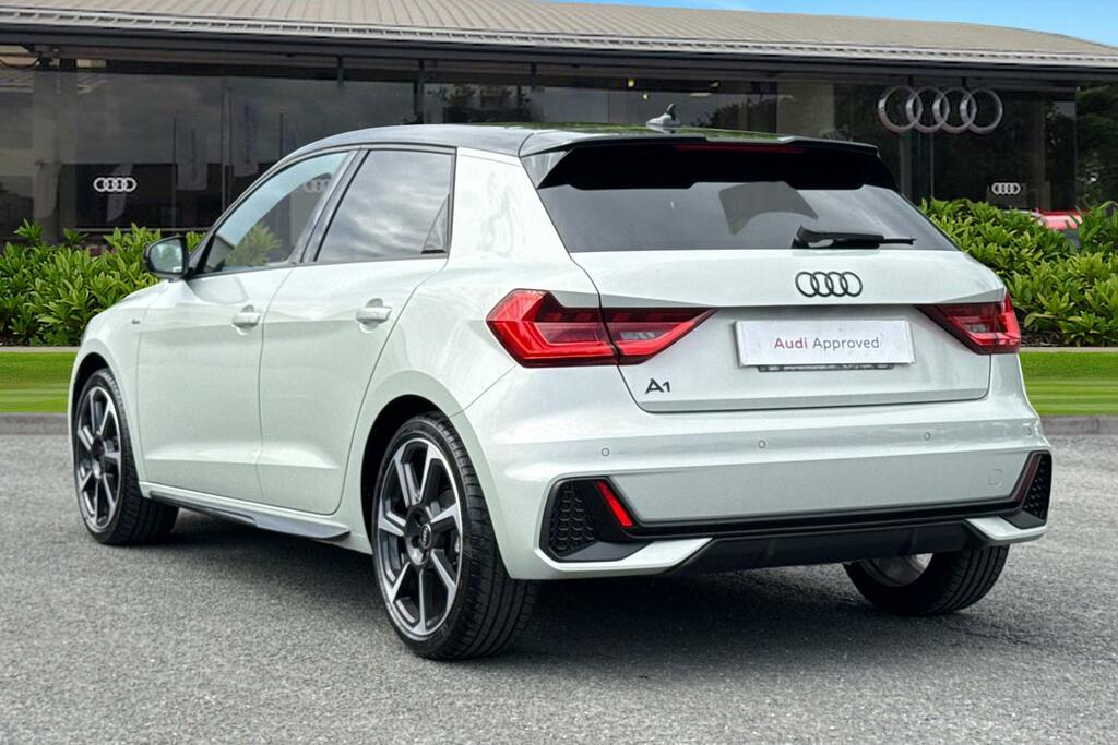 Audi A1 Black Edition 30 Tfsi 116 Ps S Tronic PN26FJD Silver #2