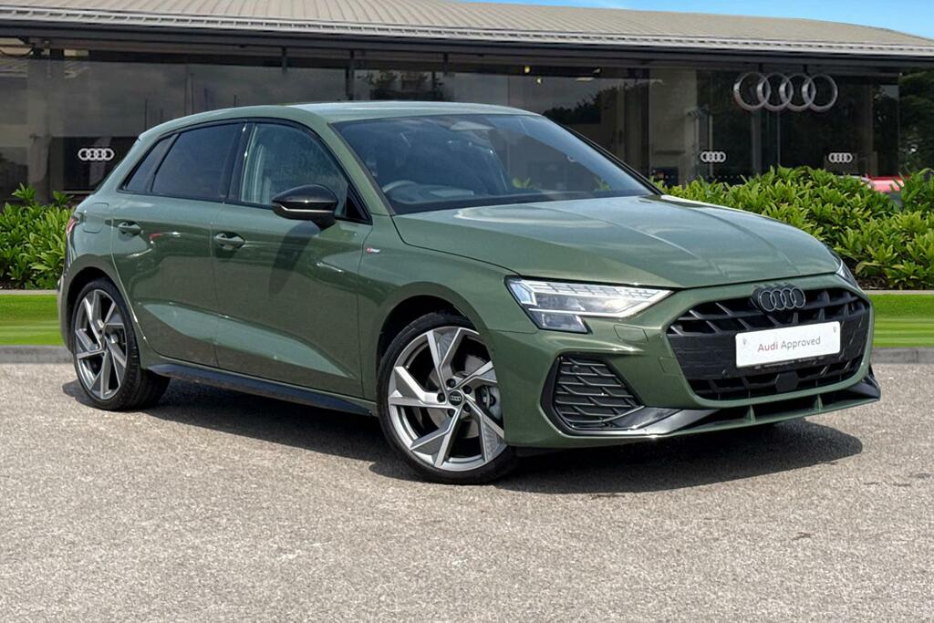 Audi A3 Black Edition Tdi 150 Ps S Tronic Green