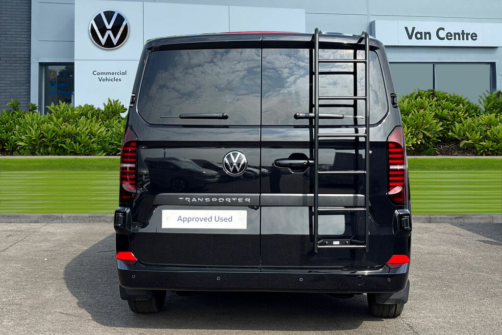 Volkswagen Transporter 2.0 Tdi 170 Commerce Pro Kombi Van KR26GRZ Black #4