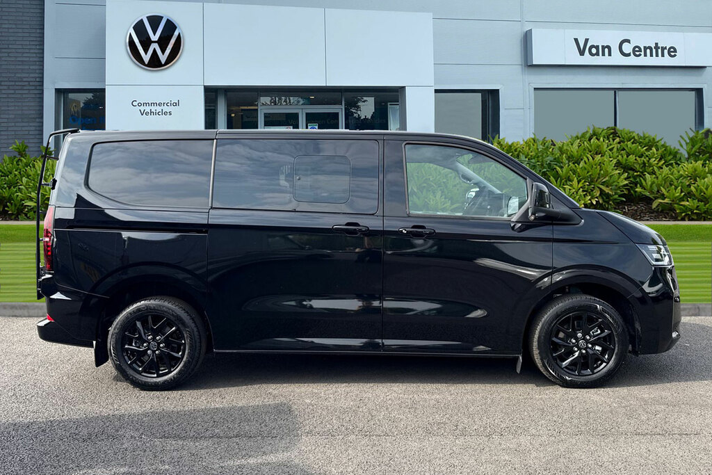 Volkswagen Transporter 2.0 Tdi 170 Commerce Pro Kombi Van KR26GRZ Black #3