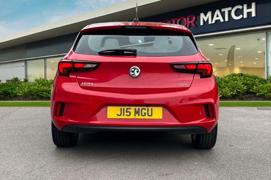 Vauxhall Astra 1.6 Cdti Blueinjection Sri VX Line Hatchback D J15MGU Red #4