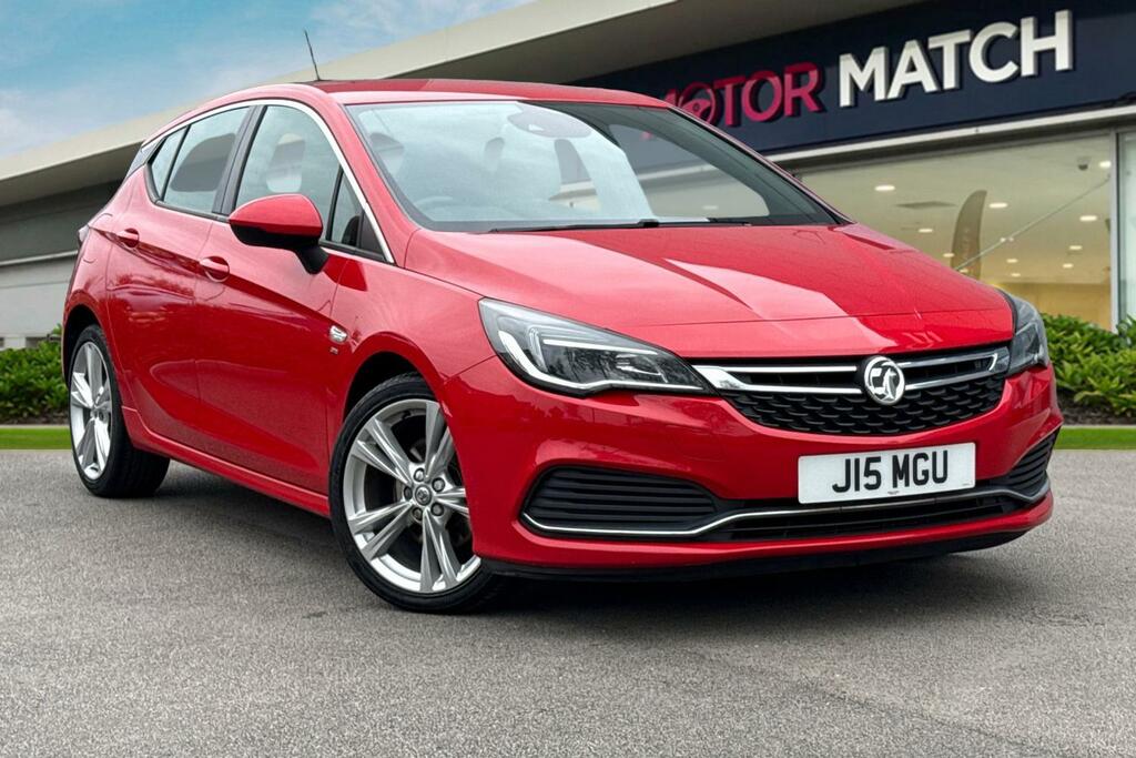 Vauxhall Astra 1.6 Cdti Blueinjection Sri VX Line Hatchback D Red
