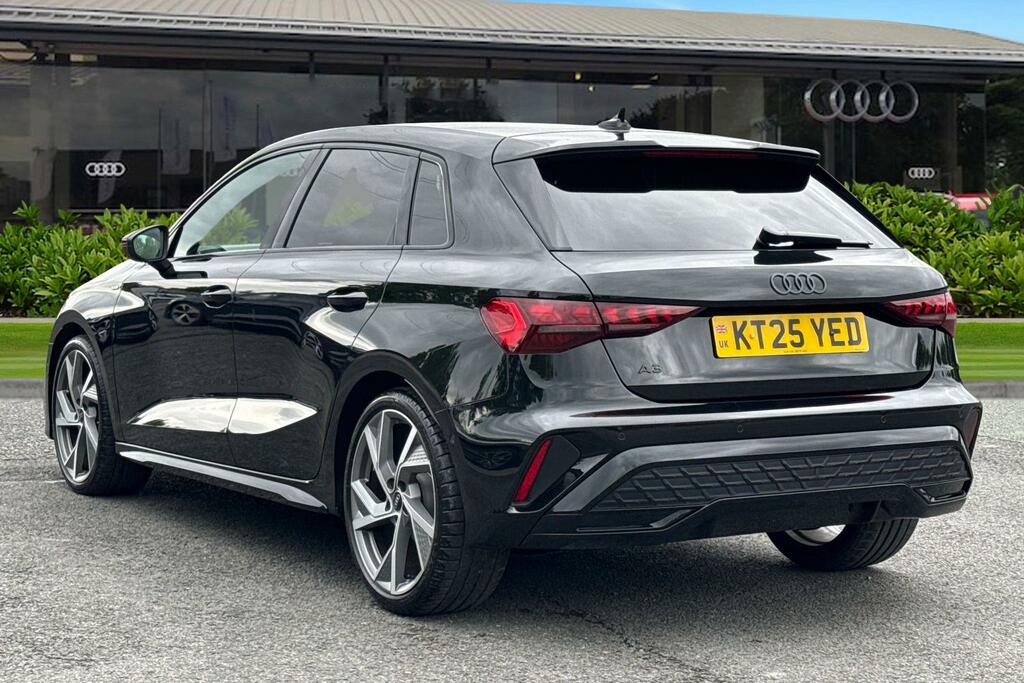 Audi A3 Black Edition 35 Tfsi 150 Ps S Tronic KT25YED Black #2
