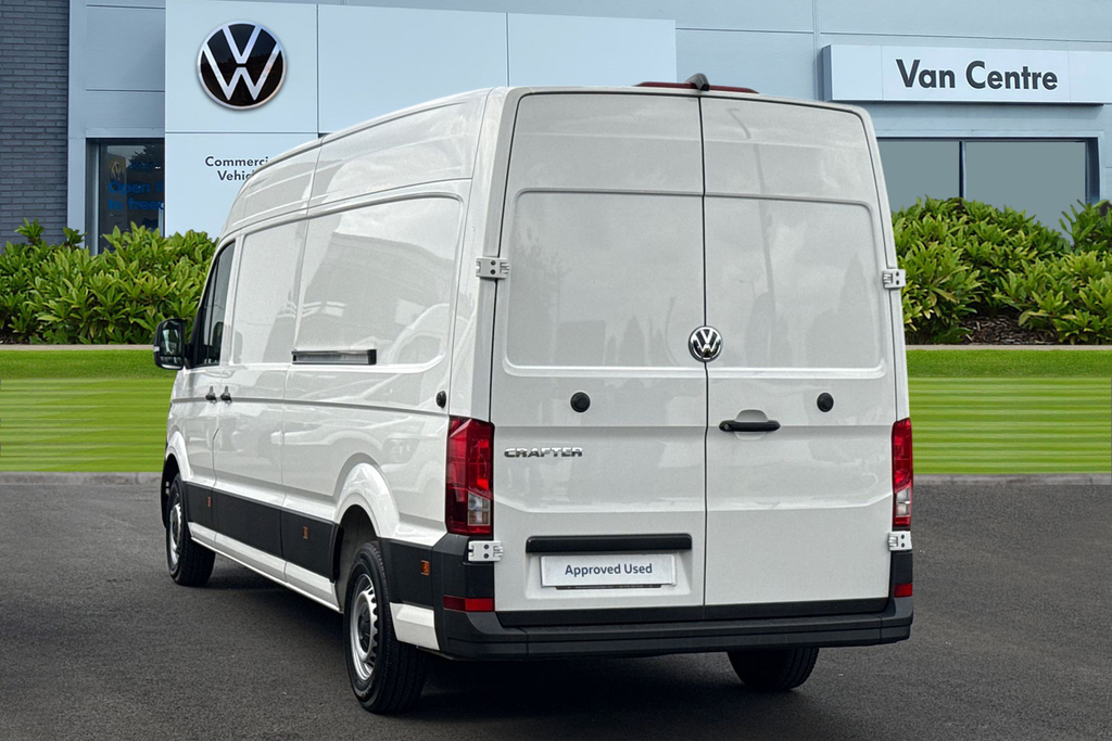 Volkswagen Crafter 2.0 Tdi 140Ps Trendline High Roof Van BJ74JWA White #2
