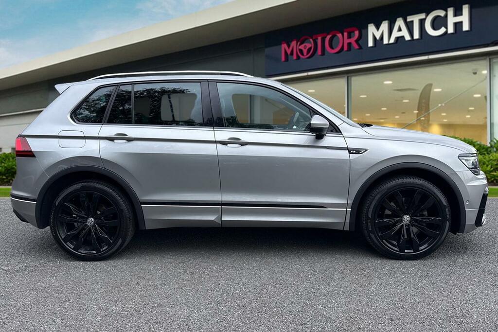 Volkswagen Tiguan 2.0 Bitdi R-line Tech Dsg 4Motion Euro 6 Ss FV69XSD Silver #3