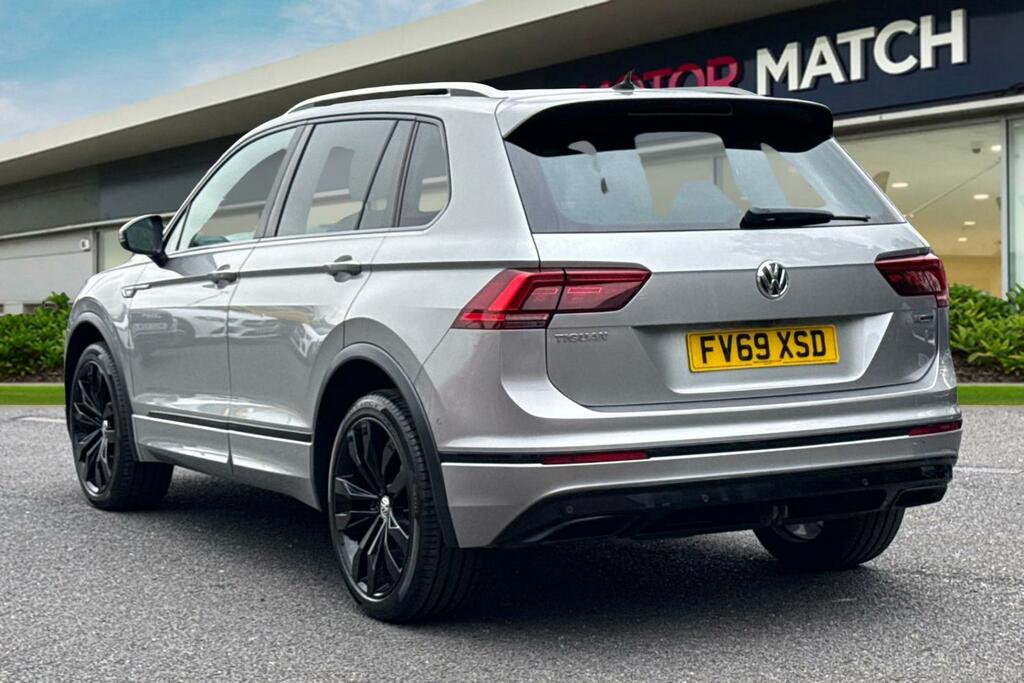 Volkswagen Tiguan 2.0 Bitdi R-line Tech Dsg 4Motion Euro 6 Ss FV69XSD Silver #2
