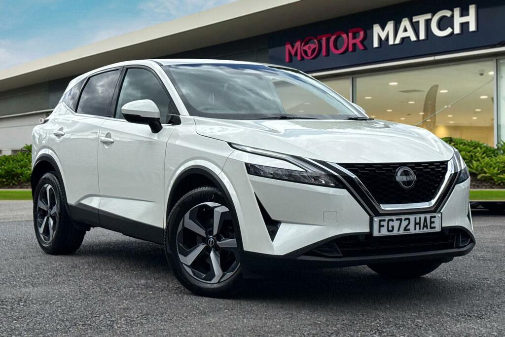Nissan Qashqai 1.3 Dig-t Mhev N-connecta Euro 6 Ss White
