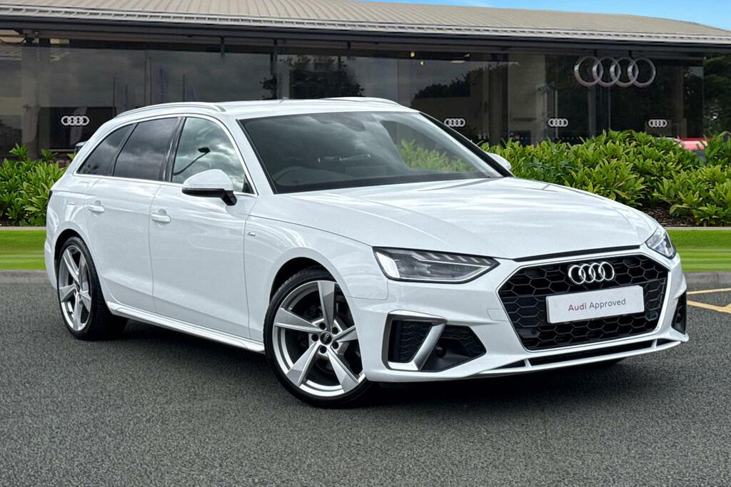 Audi A4 Avant Avant S Line 35 Tfsi 150 Ps S Tronic White