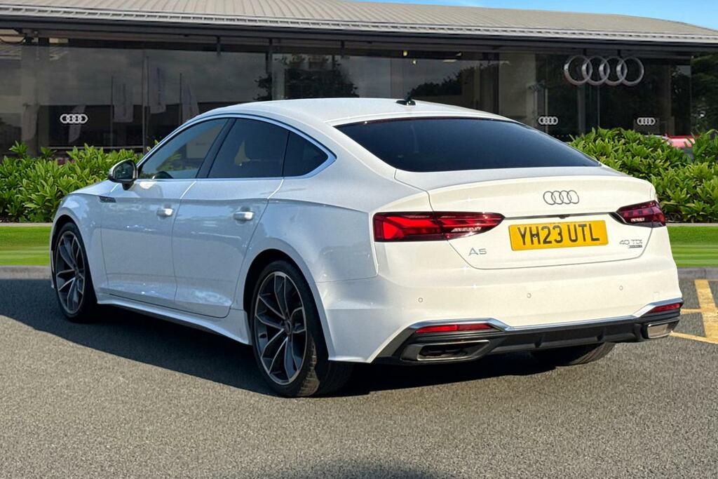 Audi A5 S Line 40 Tdi Quattro 204 Ps S Tronic YH23UTL White #2