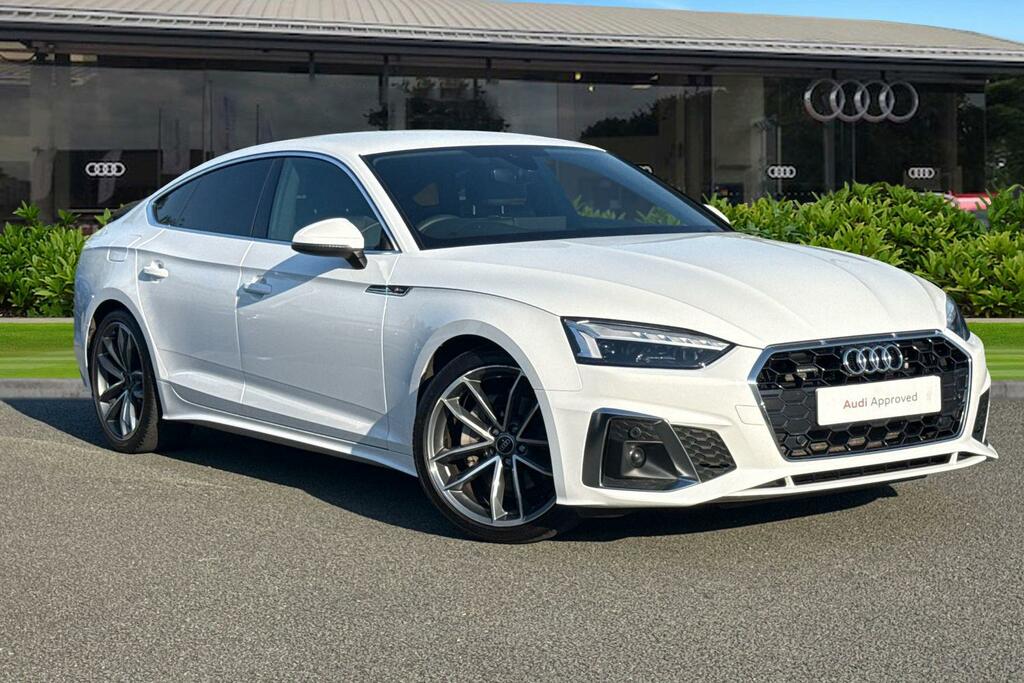 Audi A5 S Line 40 Tdi Quattro 204 Ps S Tronic White