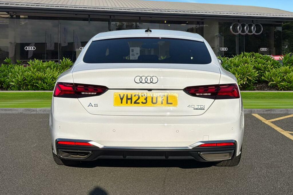 Audi A5 S Line 40 Tdi Quattro 204 Ps S Tronic YH23UTL White #4
