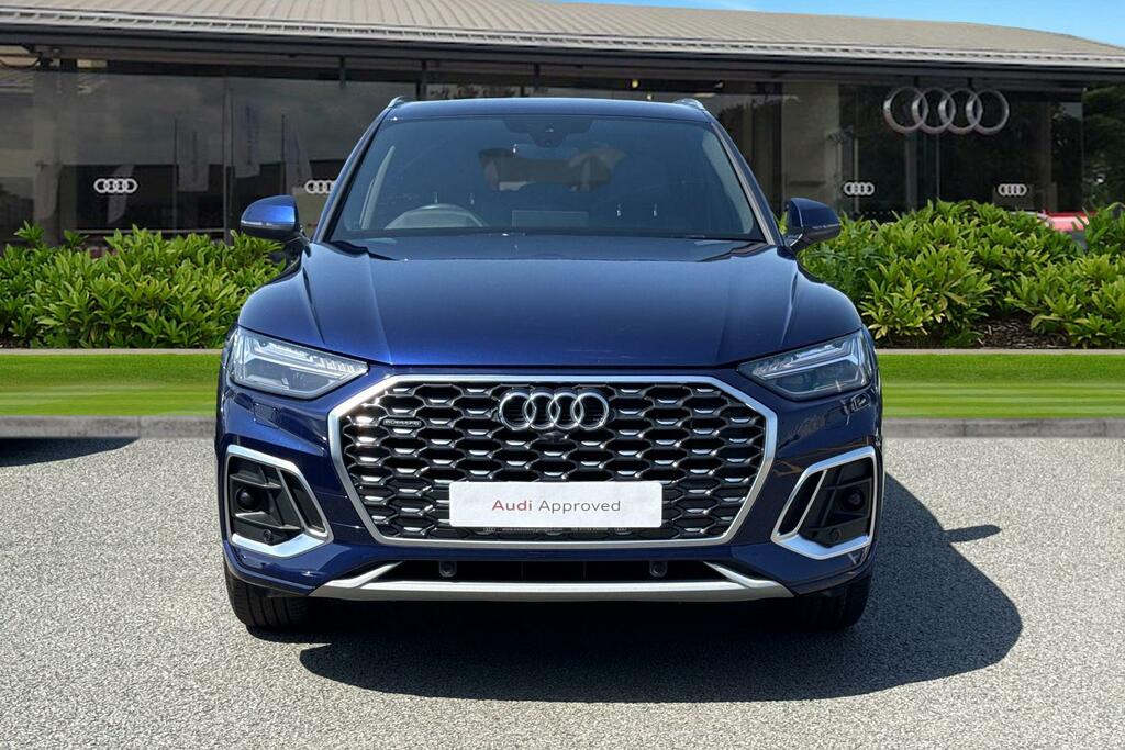 Audi Q5 S Line 40 Tdi Quattro 204 Ps S Tronic SG23ZGX Blue #5