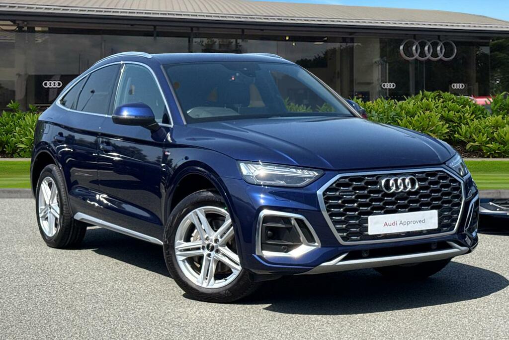 Audi Q5 S Line 40 Tdi Quattro 204 Ps S Tronic Blue