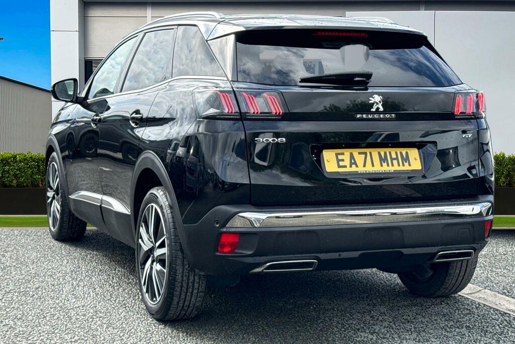 Peugeot 3008 1.2 Puretech Gt Premium Eat Euro 6 Ss EA71MHM Black #2