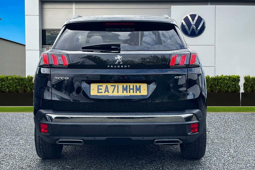 Peugeot 3008 1.2 Puretech Gt Premium Eat Euro 6 Ss EA71MHM Black #4