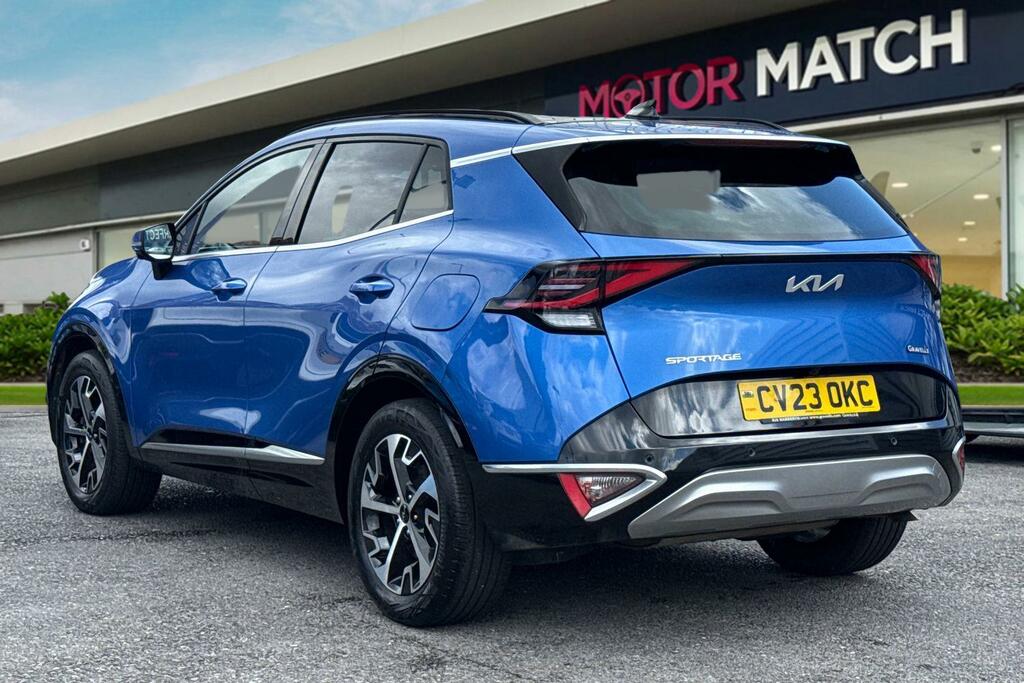 Kia Sportage 1.6 T-gdi Mhev 4 Dct Awd Euro 6 Ss CV23OKC Blue #2