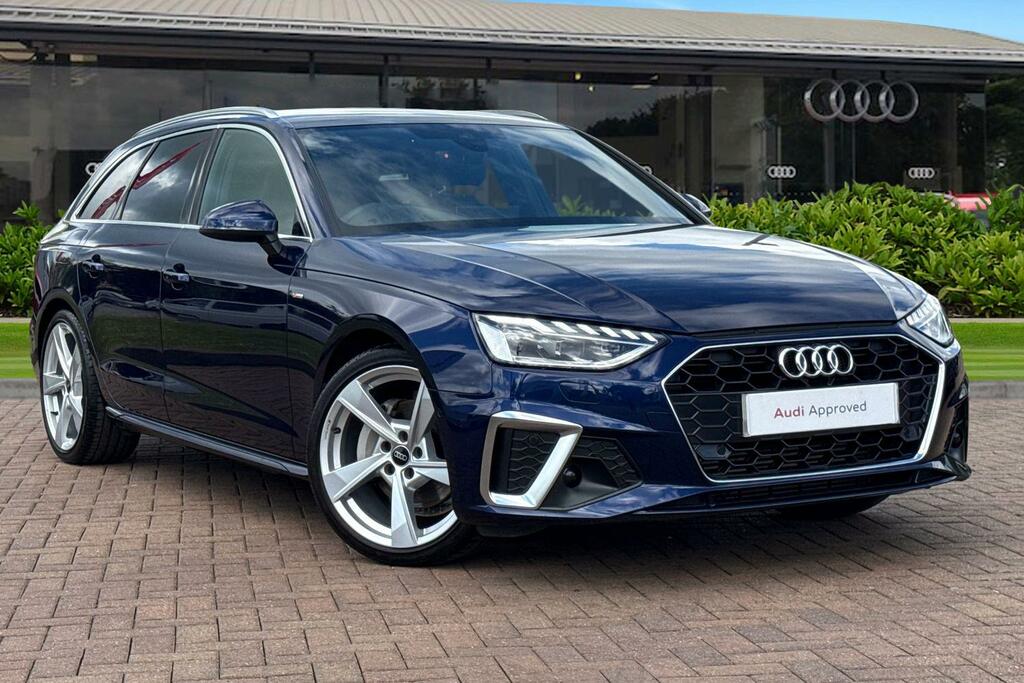 Audi A4 Avant Avant S Line 40 Tfsi 204 Ps S Tronic Blue