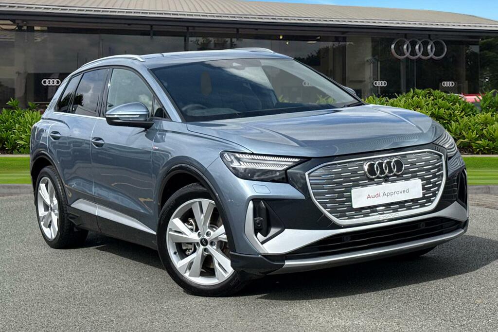 Audi Q4 E Tron Q4 S Line 40 E-tron 150,00 Kw Blue