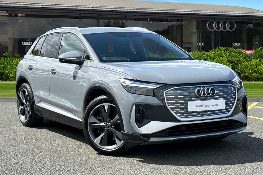 Audi Q4 E Tron Q4 S Line 50 E-tron Quattro 220,00 Kw Grey