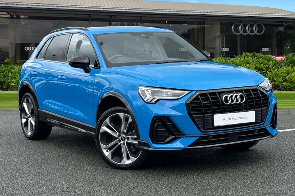 Audi Q3 Black Edition 45 Tfsi Quattro 245 Ps S Tronic Blue