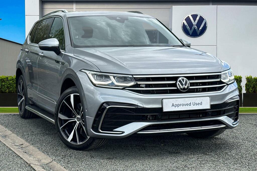 Volkswagen Tiguan Allspace 2.0 Tdi 200 4Motion R-line Dsg Pan Roof, Fact Silver