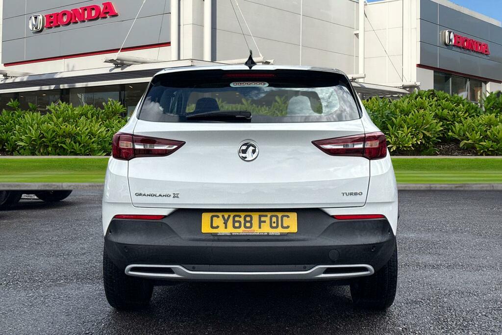 Vauxhall Grandland X 1.2 Turbo Sport Nav CY68FOC White #5